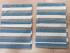 BEDSHEET STRIPE 90X108 2 PILLOW COVER